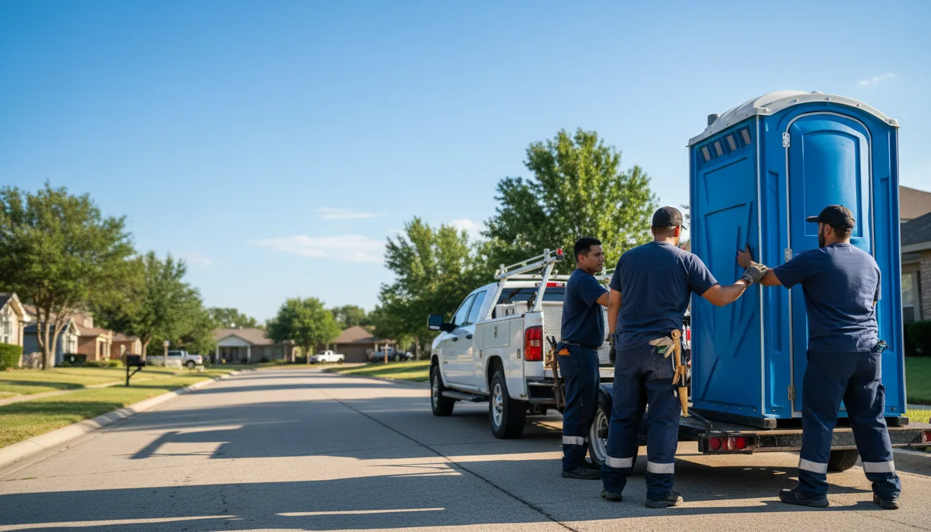 Portable Toilet Rental in Moxahala, OH near me